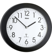  Wanduhr 52450, schwarz/wei&szlig;