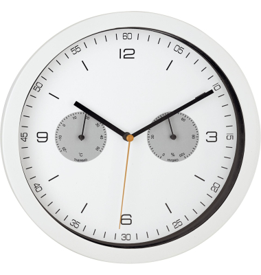  Wanduhr 52826, wei&szlig;
