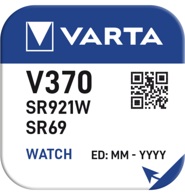 1 Varta Watch V 370 High Drain