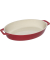 Auflaufform Keramik, oval, Kirsche, 29cm