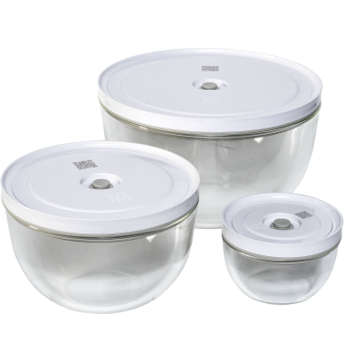Fresh&Save Vakuum Set Bowls Glas 6-tlg.