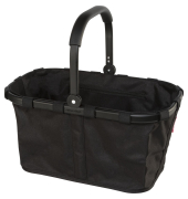 Einkaufstasche Carrybag, Black/Black, BK7040, 22 Liter, au&szlig;en 48x29x28cm, Polyester, schwarz