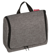 Toiletbag XL twist silver