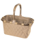 Einkaufstasche Carrybag, Rhombus Ginger, BK6046, 22 Liter, au&szlig;en 48x29x28cm, Polyester, beige