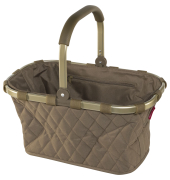 Einkaufstasche Carrybag, Rhombus Olive, BK5047, 22 Liter, au&szlig;en 48x29x28cm, Polyester, olivgr&uuml;n