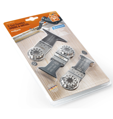 E-Cut Combo Starlock WOOD & METAL