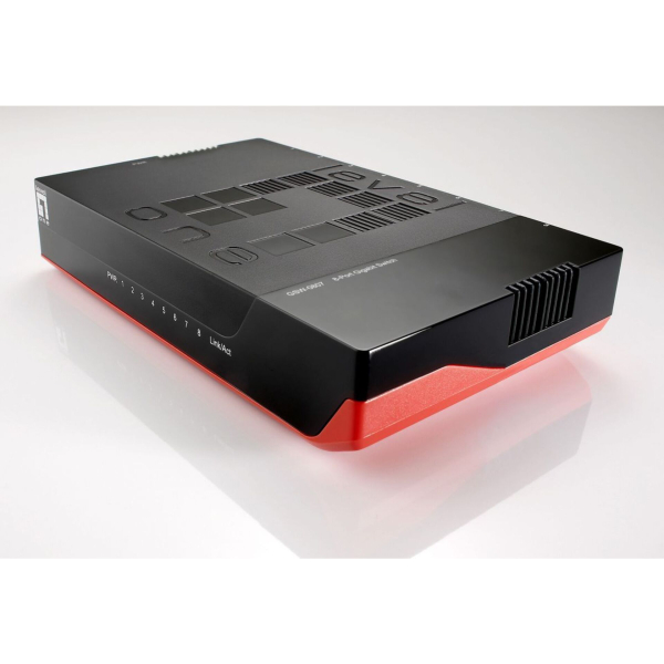 LevelOne GSW-0807 8-Port Gigabit Ethernet Switch 1000Mb/s, Voll-Duplex, 10/100 Mb/s, Voll/Halb-Duplex