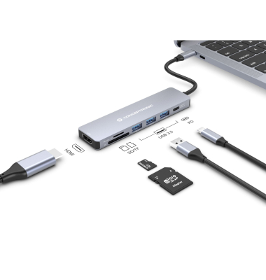 DONN19G 7-in-1 Dockingstation