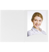 1x100 Daiber Passbildmappen Profi-Line bis 7x10cm wei&szlig;
