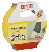 Kreppband 25m x 25mm Preci.indoor gelb 56270