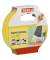 Kreppband 25m x 25mm Preci.indoor gelb 56270