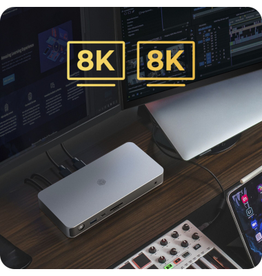 IB-DK2880-C41 Type-C 10-in-1 DockingStation