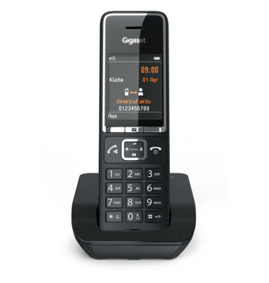 Comfort 550 schwarzchrom