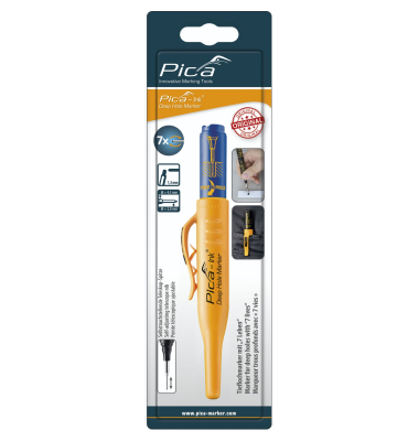 Pica INK Tieflochmarker blau SB