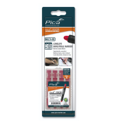 Pica VISOR permanent Ersatzminen -Sets, rot SB