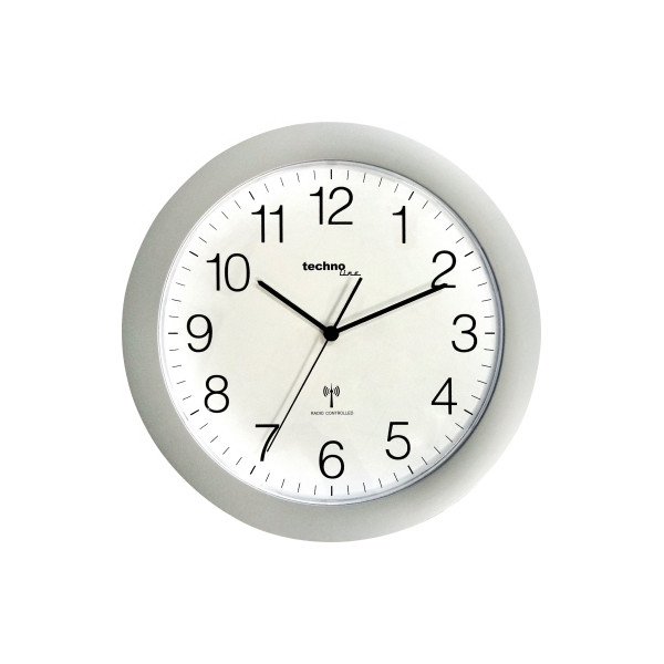 4029665078007 -  Uhren WT 8000 silber titan 30cm rund analog 4029665078007 techno Line