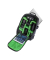 7490 Green Mantis Kamera Rucksack schwarz