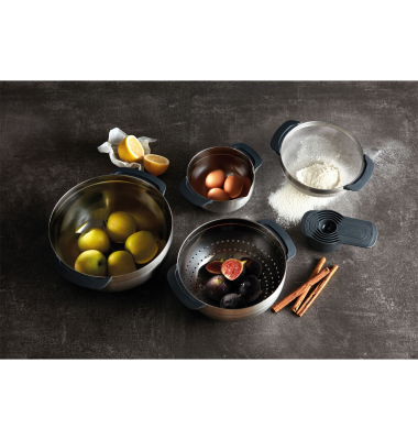 Nest 9er-Set Zubereitung aus Stahl