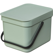 Sort & Go Abfallbeh&auml;l. Jade Green 6 L