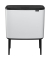 M&uuml;lleimer Bo Touch Bin weiss, 11 + 23 L