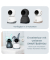 WLAN-Babyphone mit Kamera wei&szlig;grau
