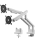 One for All Monitor Halterung Design Dual White DM 7220