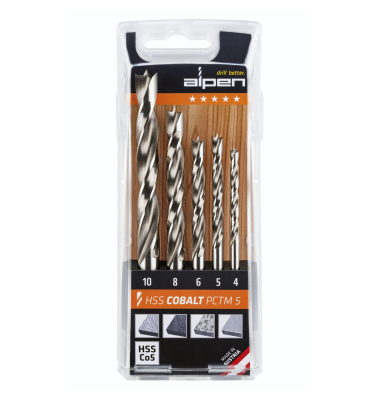 Alpen HSS-Cobalt PCTM 5-tlg
