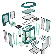 The Tower 600 Transformative Teal