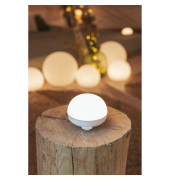 New Garden CHERRY BULB BATTERY Solar&Recharge,white,warm light