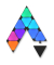 Shapes Mini Triangles Ultra Black Expansion 10 PK