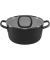 Milano Kochtopf mit Glasdeckel 24 cm, schwarz