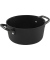 Milano Kochtopf mit Glasdeckel 24 cm, schwarz