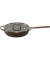 Milano Schmorpfanne mit Glasdeckel 28 cm, Braun