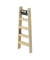 Stehleiter 8768501, braun, Holz