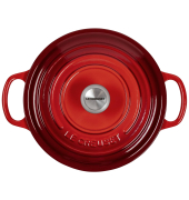 Signature Br&auml;ter rund 22 cm kirschrot