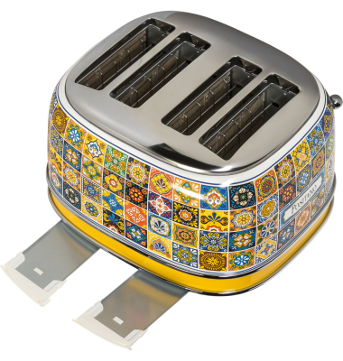 Toaster 4-Scheiben Positano