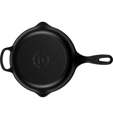 Brat- und Servierpfan Gusseisen Schwarz 23 cm