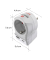 Reiseadapter, EU to US , USB-C (PD), 20 W