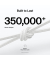 BOOSTCHARGE geflocht.Kab. Lightn.USB-C 2m ws.CAA022hq2MWH