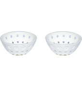 Le Murrine Set 2 Schalen 12 cm Pearlwhitepearl