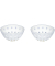 Le Murrine Set 2 Schalen 12 cm Pearlwhitepearl