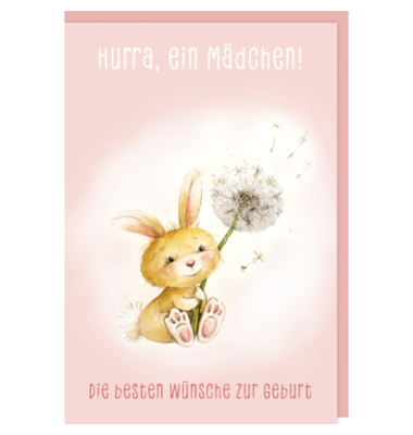 Freudiges Ereignis rosa