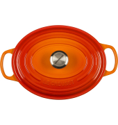 Signature Br&auml;ter oval 29 cm ofenrot