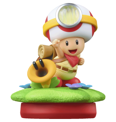 amiibo Kapit&auml;n Toad & Plauderblume