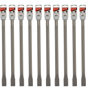Flachmeissel 10er Pack SDS-MAX 25x400mm