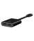 RockStar USB-C Audio- und Ladeadapter, schwarz F7U081btBLK