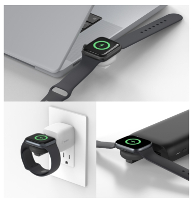 BOOST Charge tragb. USB-C Apple-Watch Lad.ws.WIZ022glWH-B1