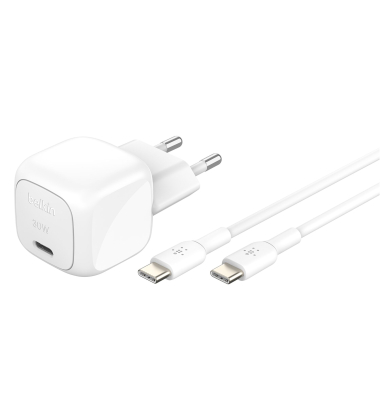 BOOST Charge USB-CUSB-C 30WLad.PD,ws+Kab.WCA008kq1MWH-B6