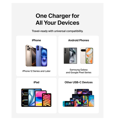 BOOST Charge 25W USB-C Ladeger&auml;t PD schwarz WCA012kqBK