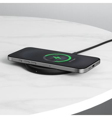 BOOST Charge Ladepad 15W USB-C ohne Netzt.schw.WIA012hqBK